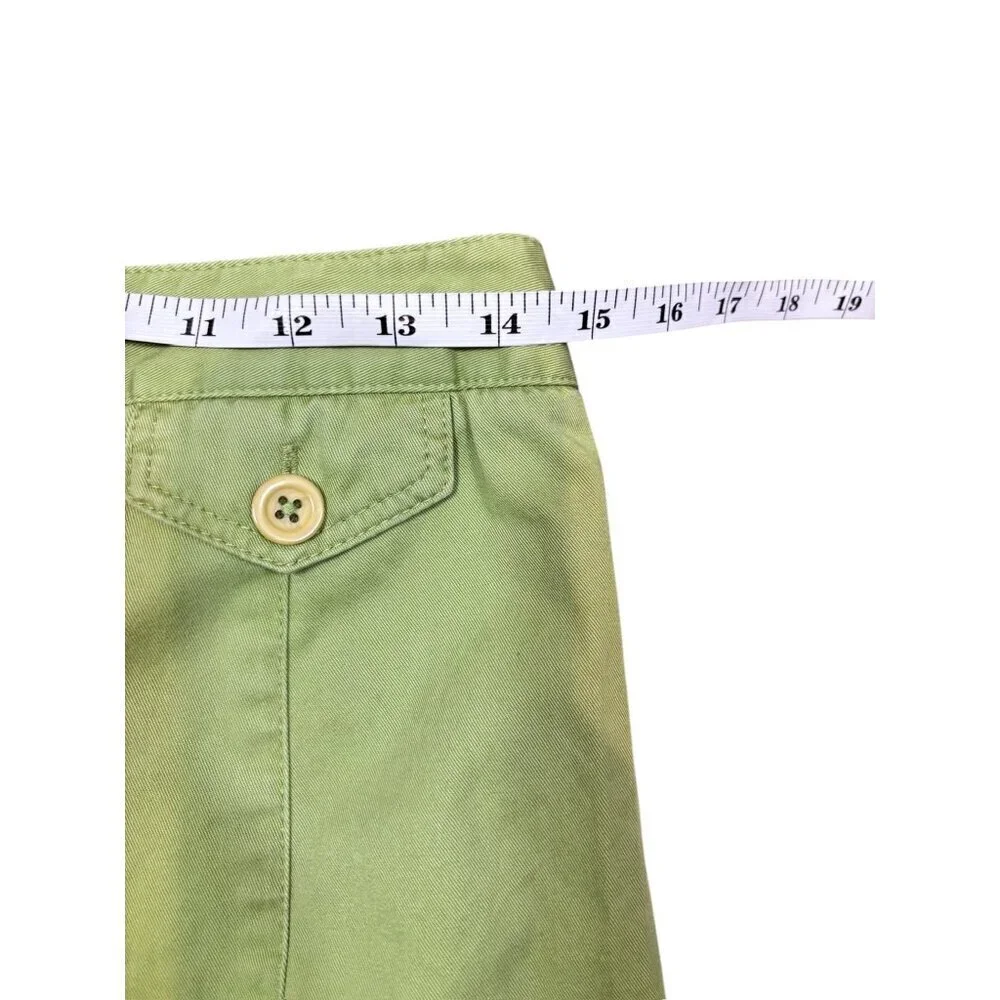 Talbots Women's Green Mid-length Skirt - Picture 4 of 5